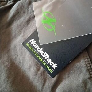 NordicTrack Shorts, Dark Olive Green, Size 36 NWT